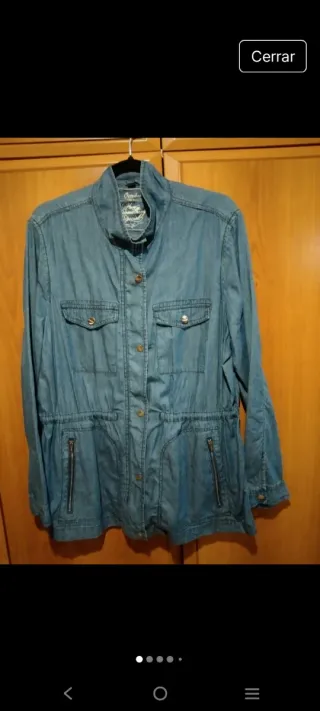 Sobrecamisa vaquera October Talla M