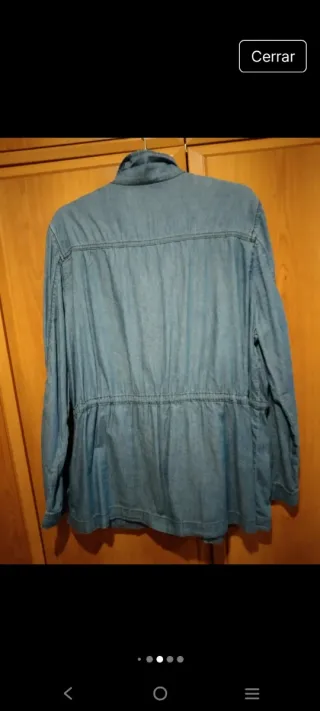 Sobrecamisa vaquera October Talla M