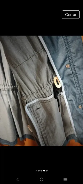 Sobrecamisa vaquera October Talla M