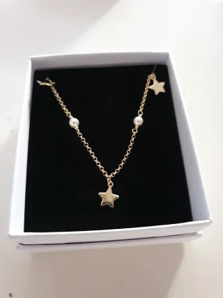 Colgante Victoria Cruz Bañado en Oro