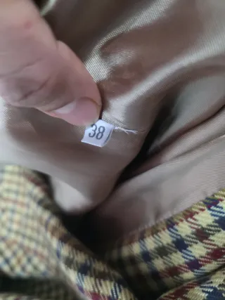 Giacca Dino Moda Uomo/Donna Marrone a Quadri