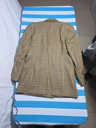 Giacca Dino Moda Uomo/Donna Marrone a Quadri