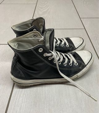 Converse All Star Pelle Nere