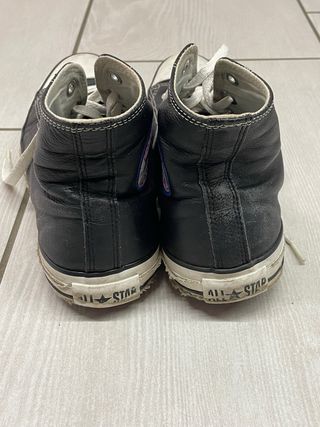 Converse All Star Pelle Nere