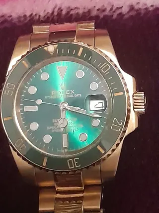 Rolex Submariner Date Verde Oro