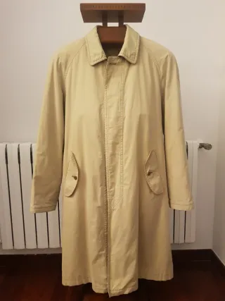 Gabardina Burberry Hombre Beige