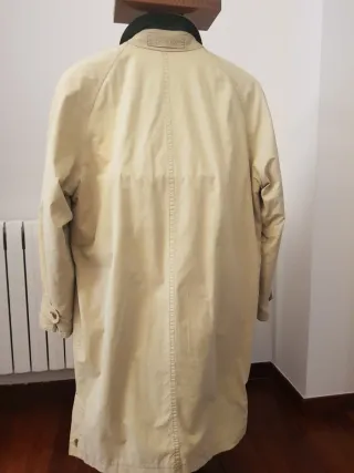 Gabardina Burberry Hombre Beige