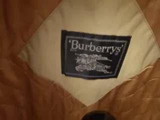 Gabardina Burberry Hombre Beige