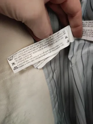 Abrigo tipo gabardina beige