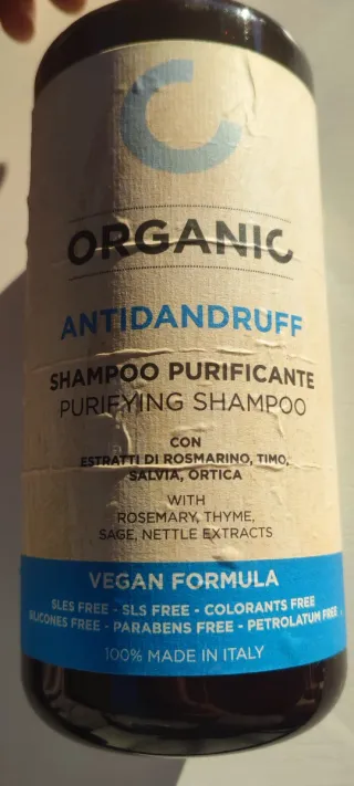 Champú Anticaspa Orgánico Purificante