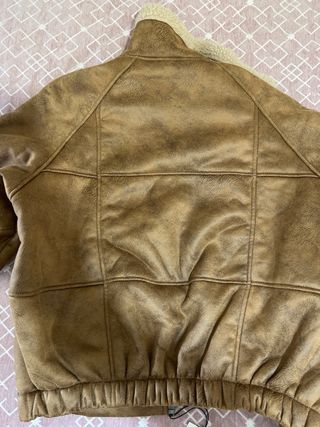 Chaqueta borrego Pull&Bear marrón Talla l “nueva”