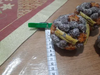 Set 3 candele decorative