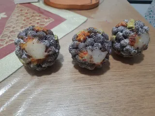 Set 3 candele decorative