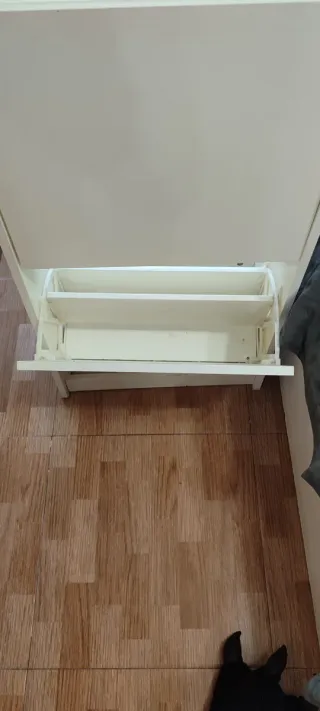 Zapatero 3 cajones blanco (LEER BIEN)