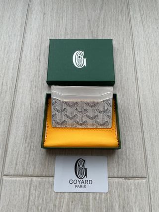 Tarjetero Goyard Blanco