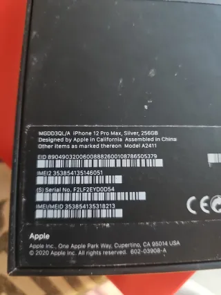 iPhone 12 Pro Max 256GB Space Gray