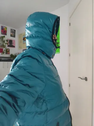 Anorak de plumas Moncler Mujer