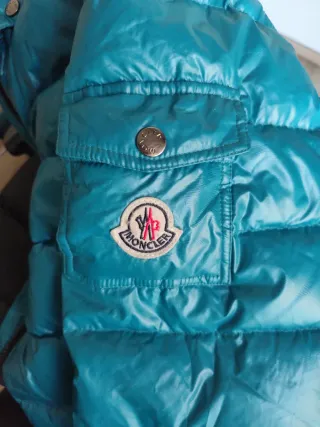 Anorak de plumas Moncler Mujer