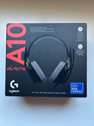 Cascos Gaming Astro A10 Logitech NUEVOS A ESTRENAR