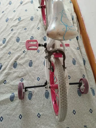 Bicicleta infantil niña rosa