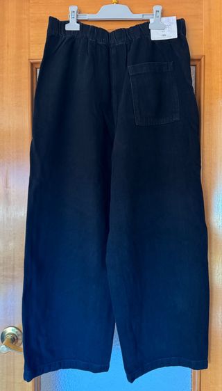 Pantalones anchos Zara negros