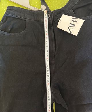 Pantalones anchos Zara negros