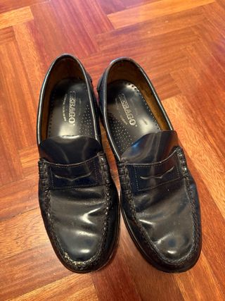 Zapatos Sebago Hombre Negro