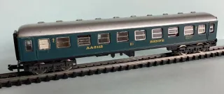 Vagón tren pasajeros escala N