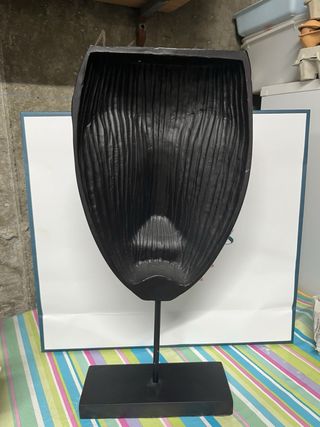 Máscara africana decorativa