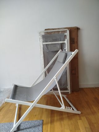 Tumbonas Happy Garden nuevas plegables