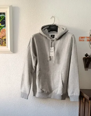 Sudadera Gris El Corte Inglés Talla S Nueva