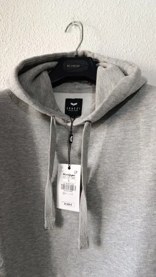 Sudadera Gris El Corte Inglés Talla S Nueva