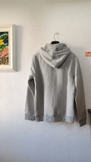 Sudadera Gris El Corte Inglés Talla S Nueva