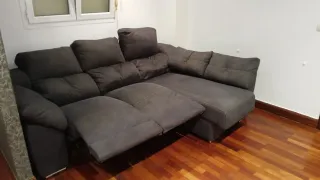 Sofá Chaiselongue Gris