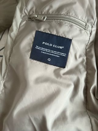 Abrigo Polo Club Beige