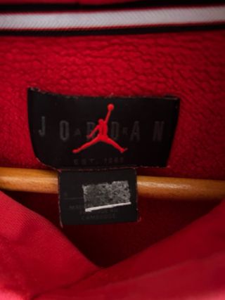 Sudadera Jordan Roja