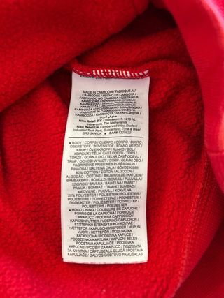 Sudadera Jordan Roja