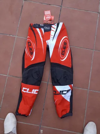 Pantalón Trial Niño Talla 7-8 Nuevo