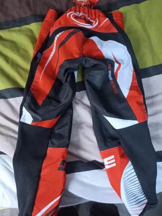 Pantalón Trial Niño Talla 7-8 Nuevo