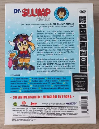 Dr. Slump Arale DVD - 30 Aniversario Completa