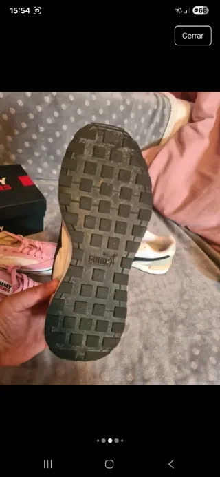 Lote de zapatillas Puma rosas