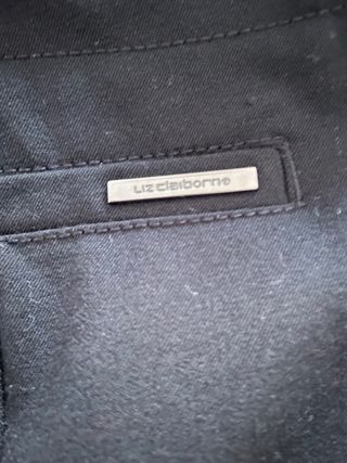 Falda Liz Claiborne Negra Talla M