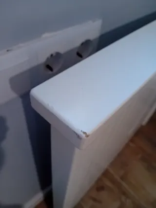 Cama diván blanca con 3 cajones