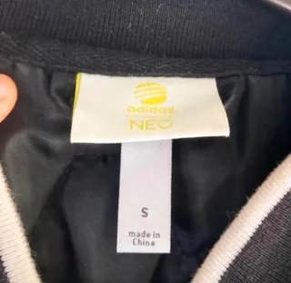 Chaqueta Bomber Adidas Negra