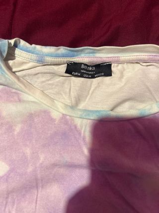 Vestido/Camiseta Ancha Tie Dye Talla Única