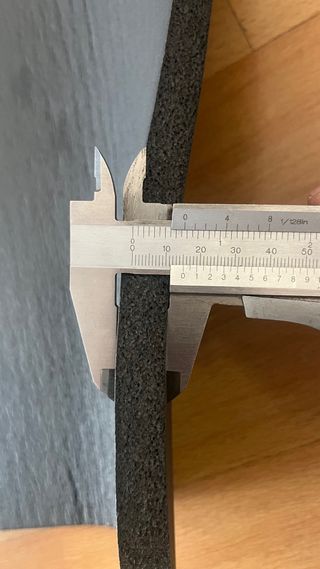 Esterilla Pilates/Yoga/Fitness Gris Confort 15mm