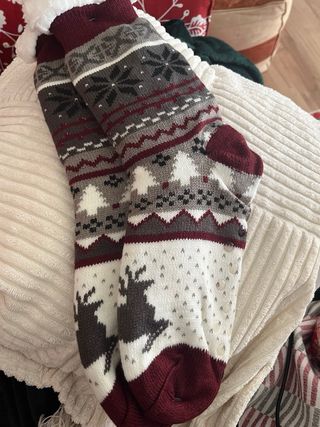 Calcetines Navideños Invierno Talla Única