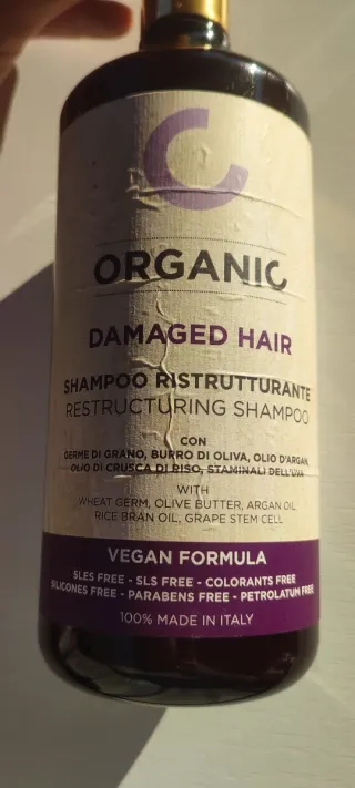 Champú Orgánico C Daño Cabello