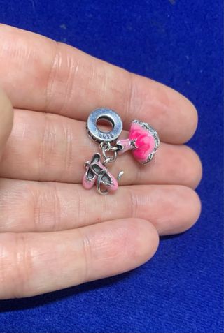 Charm Vestido Zapatillas Ballet pulsera Pandora