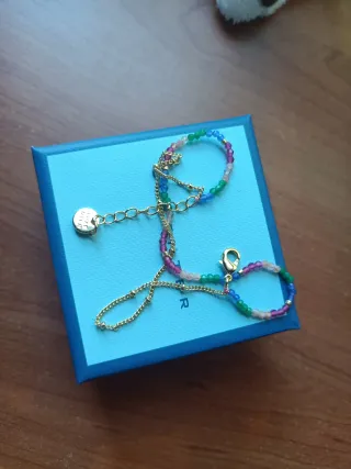 Pulsera Luxenter Multicolor y Dorada